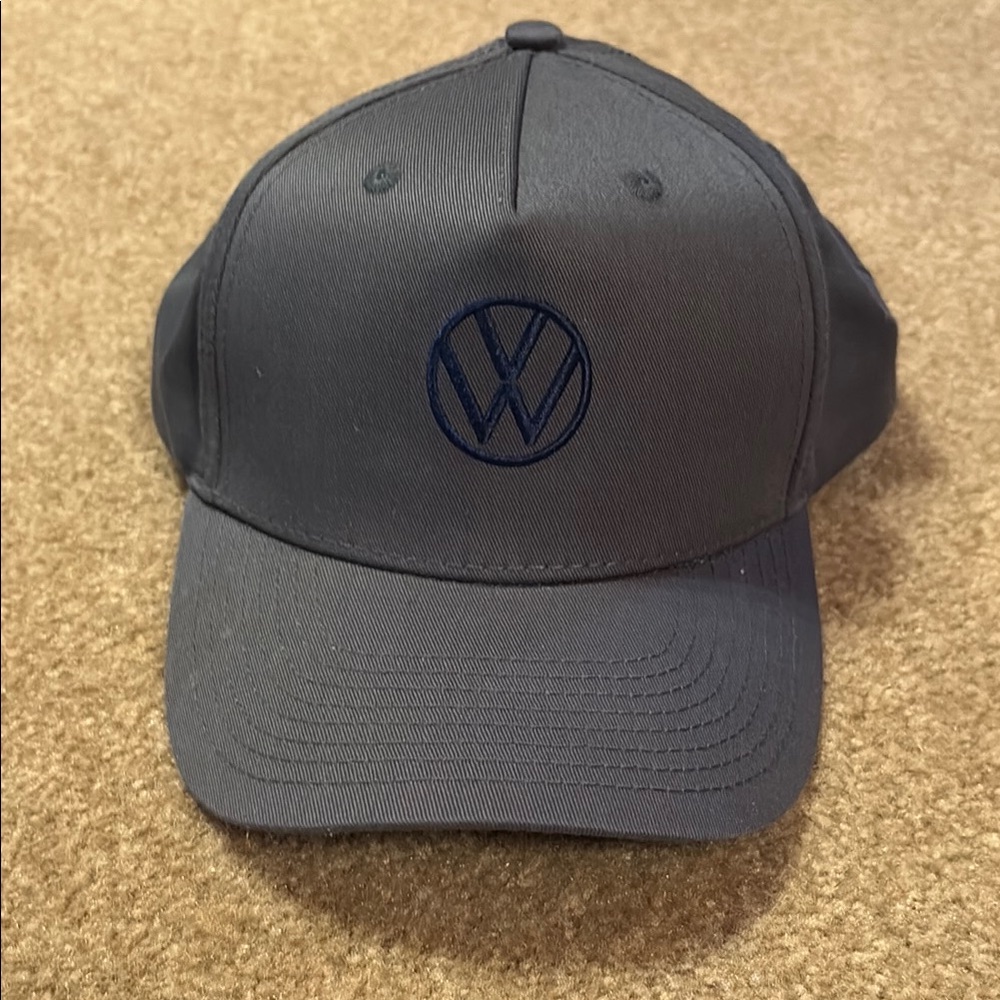 Gray Volkswagen Cap